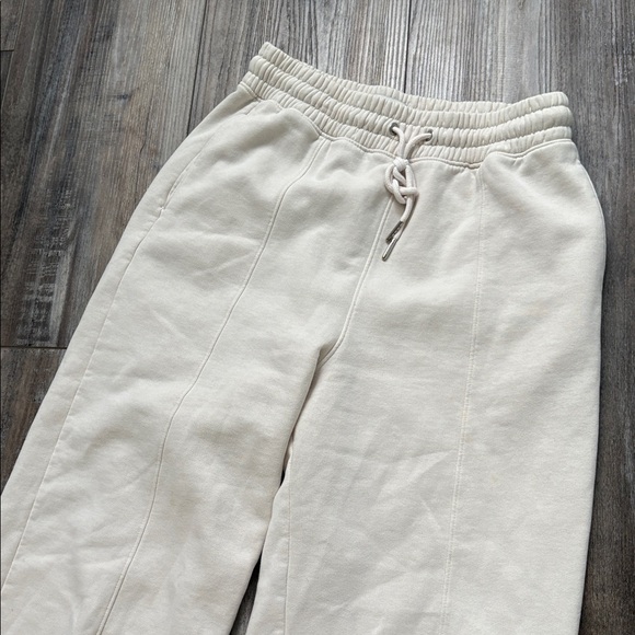 ABERCROMBIE SPLIT HEM WIDE LEG SWEATPANTS MEDIUM - Picture 6 of 9